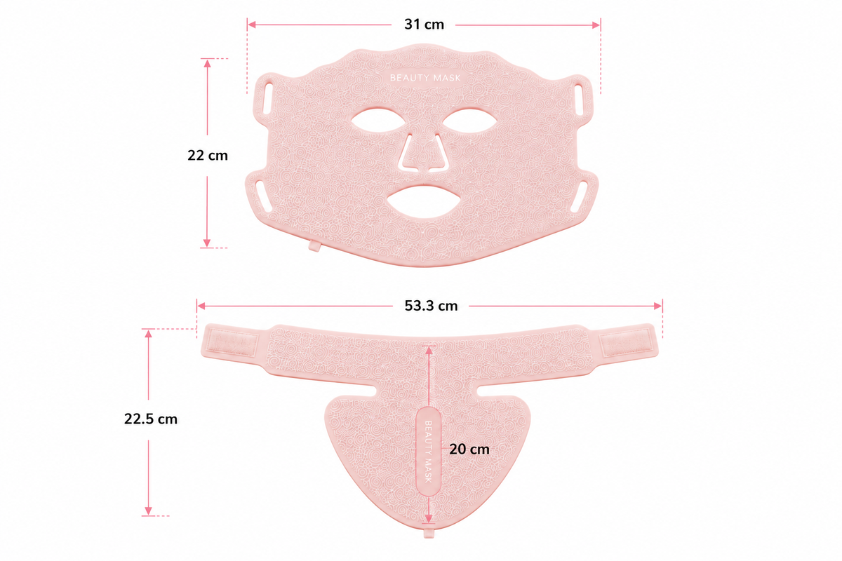 Red Light Face and Neck Mask