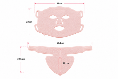 Red Light Face and Neck Mask