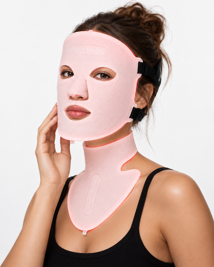 Red Light Face and Neck Mask